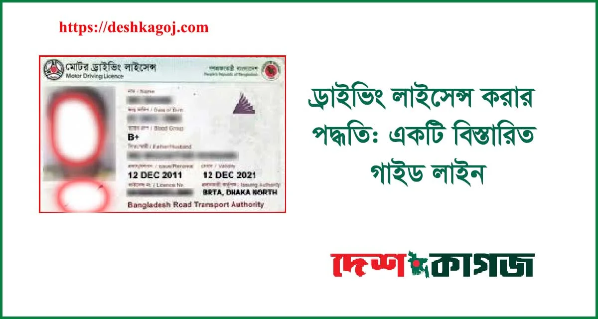 ড্রাইভিং লাইসেন্স